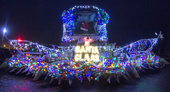 Sunnyside Lighted Farm Implement Parade - Yakima Valley